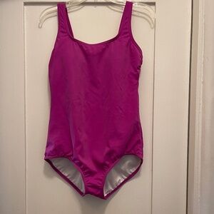 Lands End Tugless Tank One-piece Swimsuit - Size 14